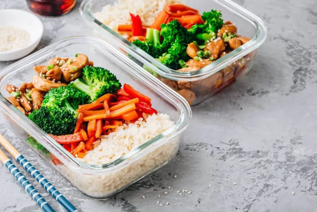Recipe cards sorted by cooking duration